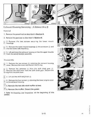 1989 Johnson Evinrude "CE" Colt/Junior thru 8 Service Manual, P/N 507753, Page 208