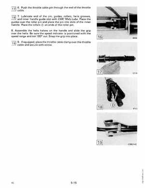 1989 Johnson Evinrude "CE" Colt/Junior thru 8 Service Manual, P/N 507753, Page 213