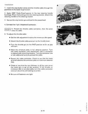1989 Johnson Evinrude "CE" Colt/Junior thru 8 Service Manual, P/N 507753, Page 214