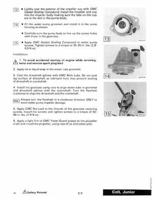 1989 Johnson Evinrude "CE" Colt/Junior thru 8 Service Manual, P/N 507753, Page 223
