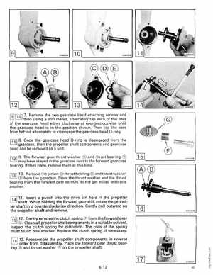 1989 Johnson Evinrude "CE" Colt/Junior thru 8 Service Manual, P/N 507753, Page 226