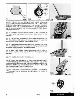 1989 Johnson Evinrude "CE" Colt/Junior thru 8 Service Manual, P/N 507753, Page 229