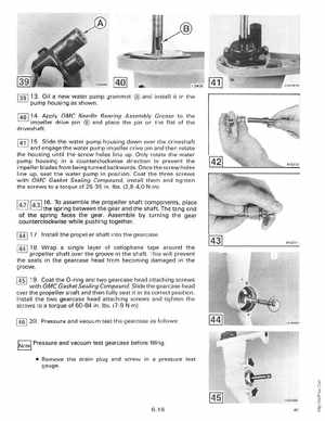 1989 Johnson Evinrude "CE" Colt/Junior thru 8 Service Manual, P/N 507753, Page 230