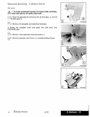 1989 Johnson Evinrude "CE" Colt/Junior thru 8 Service Manual, P/N 507753, Page 233