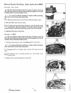 1989 Johnson Evinrude "CE" Colt/Junior thru 8 Service Manual, P/N 507753, Page 246