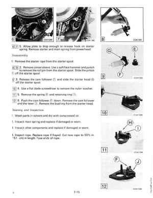 1989 Johnson Evinrude "CE" Colt/Junior thru 8 Service Manual, P/N 507753, Page 257