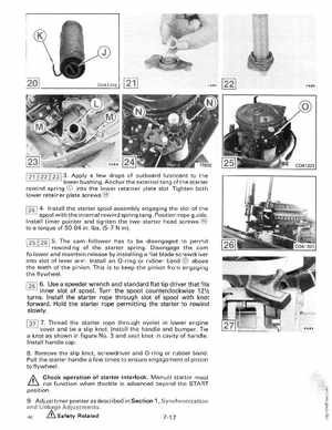 1989 Johnson Evinrude "CE" Colt/Junior thru 8 Service Manual, P/N 507753, Page 259