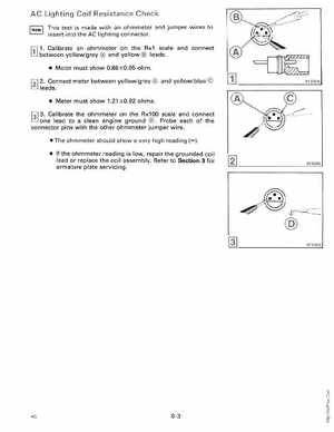 1989 Johnson Evinrude "CE" Colt/Junior thru 8 Service Manual, P/N 507753, Page 262