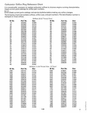 1990 Johnson Evinrude 120 thru 140, 185 thru 225, 300 HP, P/N 507875, Page 70