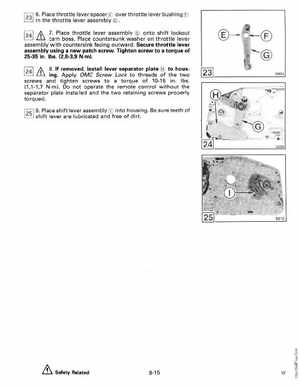 1990 Johnson Evinrude 120 thru 140, 185 thru 225, 300 HP, P/N 507875, Page 356