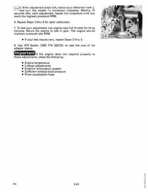 1990 Johnson Evinrude "ES" 40 thru 55, P/N 507872, Page 95