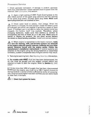1990 Johnson Evinrude "ES" 60 thru 70 Service Manual, P/N 507873, Page 33