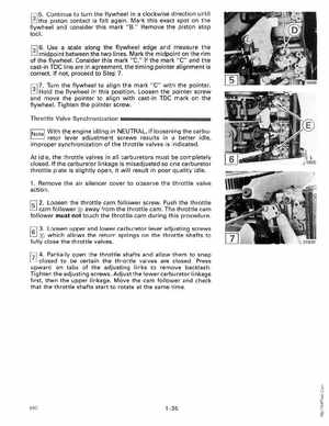 1990 Johnson Evinrude "ES" 60 thru 70 Service Manual, P/N 507873, Page 41