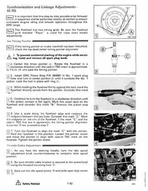 1990 Johnson Evinrude "ES" 60 thru 70 Service Manual, P/N 507873, Page 48