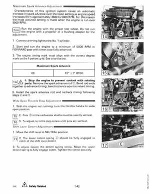1990 Johnson Evinrude "ES" 60 thru 70 Service Manual, P/N 507873, Page 51