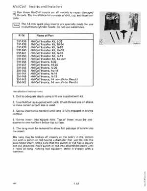 1990 Johnson Evinrude "ES" 60 thru 70 Service Manual, P/N 507873, Page 57