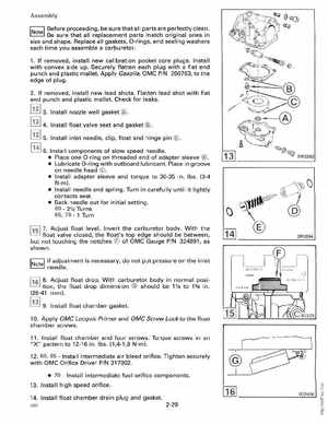 1990 Johnson Evinrude "ES" 60 thru 70 Service Manual, P/N 507873, Page 86