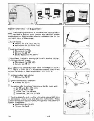 1990 Johnson Evinrude "ES" 60 thru 70 Service Manual, P/N 507873, Page 104