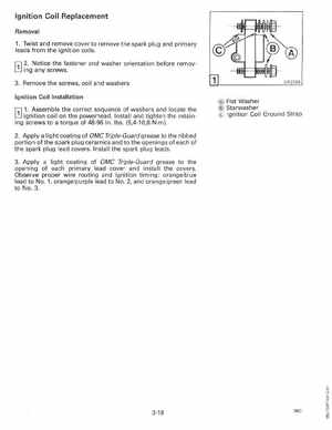 1990 Johnson Evinrude "ES" 60 thru 70 Service Manual, P/N 507873, Page 109