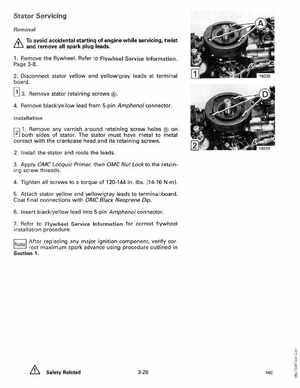 1990 Johnson Evinrude "ES" 60 thru 70 Service Manual, P/N 507873, Page 111