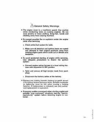 1990 Johnson Evinrude "ES" 60 thru 70 Service Manual, P/N 507873, Page 128