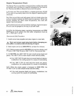 1990 Johnson Evinrude "ES" 60 thru 70 Service Manual, P/N 507873, Page 131