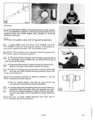 1990 Johnson Evinrude "ES" 60 thru 70 Service Manual, P/N 507873, Page 144