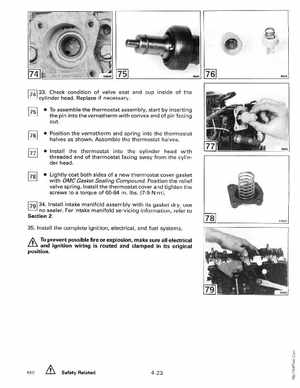1990 Johnson Evinrude "ES" 60 thru 70 Service Manual, P/N 507873, Page 149