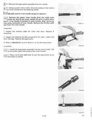1990 Johnson Evinrude "ES" 60 thru 70 Service Manual, P/N 507873, Page 177