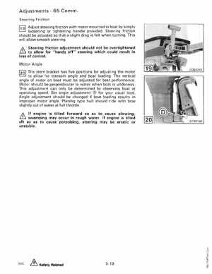 1990 Johnson Evinrude "ES" 60 thru 70 Service Manual, P/N 507873, Page 180