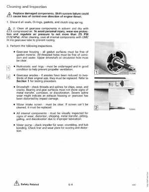 1990 Johnson Evinrude "ES" 60 thru 70 Service Manual, P/N 507873, Page 184