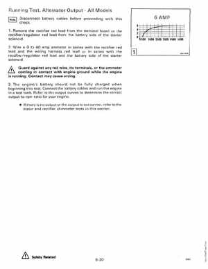 1990 Johnson Evinrude "ES" 60 thru 70 Service Manual, P/N 507873, Page 232
