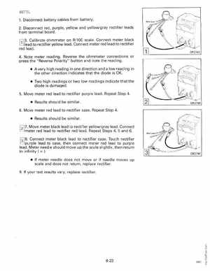 1990 Johnson Evinrude "ES" 60 thru 70 Service Manual, P/N 507873, Page 235