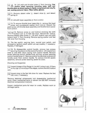 1990 Johnson Evinrude "ES" 60 thru 70 Service Manual, P/N 507873, Page 248