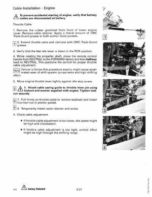 1990 Johnson Evinrude "ES" 60 thru 70 Service Manual, P/N 507873, Page 256