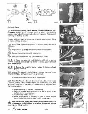 1990 Johnson Evinrude "ES" 60 thru 70 Service Manual, P/N 507873, Page 258