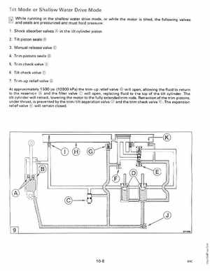 1990 Johnson Evinrude "ES" 60 thru 70 Service Manual, P/N 507873, Page 266