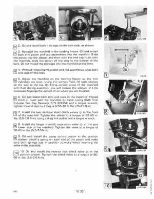 1990 Johnson Evinrude "ES" 60 thru 70 Service Manual, P/N 507873, Page 291