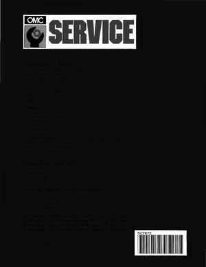 1990 Johnson Evinrude "ES" 60 thru 70 Service Manual, P/N 507873, Page 325