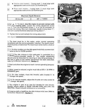 1990 Johnson Evinrude "ES" 9.9 thru 30 Service Manual, P/N 507871, Page 48