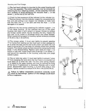 1990 Johnson Evinrude "ES" 9.9 thru 30 Service Manual, P/N 507871, Page 63