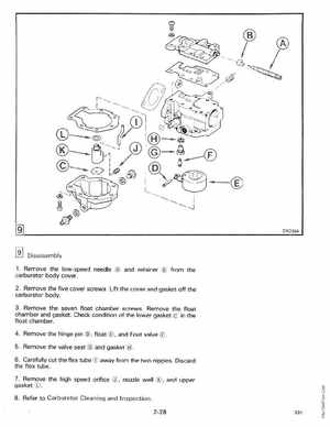 1990 Johnson Evinrude "ES" 9.9 thru 30 Service Manual, P/N 507871, Page 82