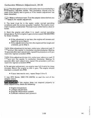 1990 Johnson Evinrude "ES" 9.9 thru 30 Service Manual, P/N 507871, Page 92