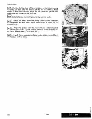 1990 Johnson Evinrude "ES" 9.9 thru 30 Service Manual, P/N 507871, Page 95