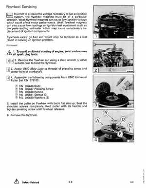 1990 Johnson Evinrude "ES" 9.9 thru 30 Service Manual, P/N 507871, Page 104