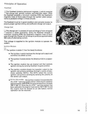 1990 Johnson Evinrude "ES" 9.9 thru 30 Service Manual, P/N 507871, Page 108