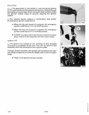 1990 Johnson Evinrude "ES" 9.9 thru 30 Service Manual, P/N 507871, Page 109