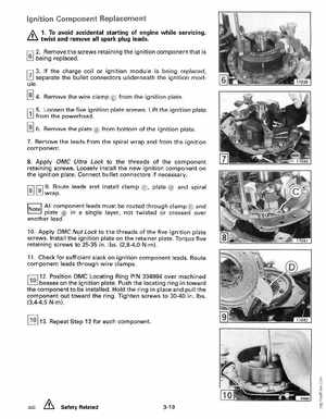 1990 Johnson Evinrude "ES" 9.9 thru 30 Service Manual, P/N 507871, Page 115