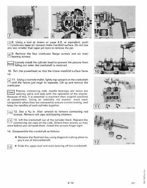 1990 Johnson Evinrude "ES" 9.9 thru 30 Service Manual, P/N 507871, Page 139