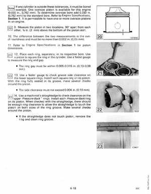 1990 Johnson Evinrude "ES" 9.9 thru 30 Service Manual, P/N 507871, Page 143